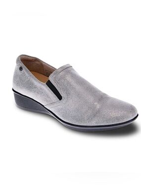 REVERE Jordan Wedged Slip-On - Gold Wash NWOB 7M